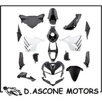 KIT CARENE ABS CBR 600 RR 2005 2006 VERNICIATA 17 