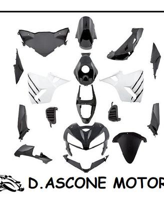 KIT CARENE ABS CBR 600 RR 2005 2006 VERNICIATA 17 