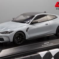 1:18 BMW M4 2020 Grey Met. 155020124 - Minichamps