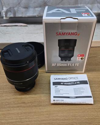 Samyang 85mm F1.4 Sony E-Mount