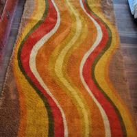 Tappeto wave vintage anni 70