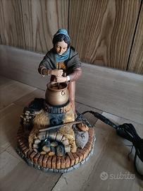 Statua Pastore in movimento Pigini Presepe 30 cm