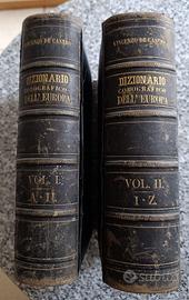 Gran Dizionario Corografico Europa 1859 - 2 Volumi
