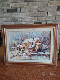 quadro olio su tela 