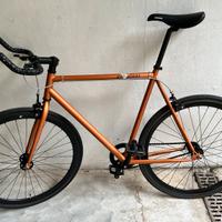 Bici single speed acciaio 58cm Fabric Bike