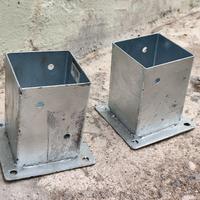 2 supporti per pali da gazebo