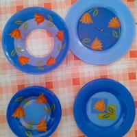 set piatti vetro 