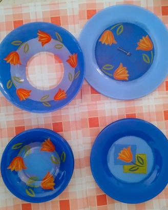 set piatti vetro 