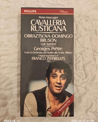 Cassette audio cavalleria rusticana philips