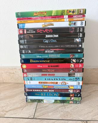 Lotto DVD film misti: Madagascar, Jurassic Park