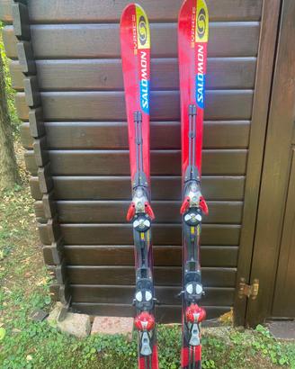 Scii Salomon 3V Race SL 165 cm + Attacchi S914