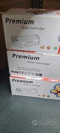 3 cartuccie toner compatibili 83x cf236x