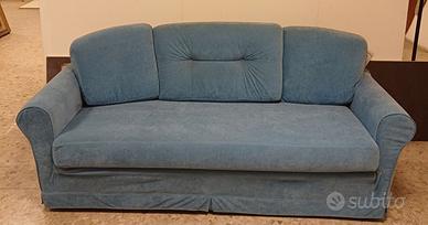 divano stoffa color carta da zucchero (cm 210x80)