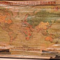  cartina  vintage  germanica 