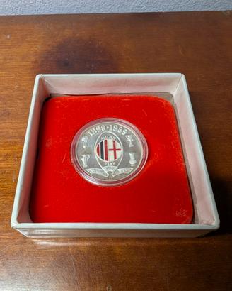 Moneta Milan 90° Anniversario Argento 925