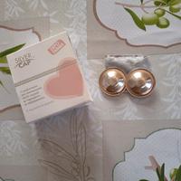 coppette para capezzoli in argento 