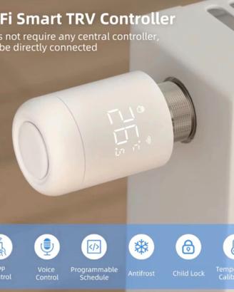 Valvole Termostatiche Smart AVATTO Tuya WiFi NUOVE