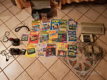 Commodore 64 completo + joystick e giochi