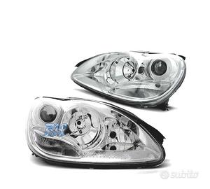 FARI MERCEDES CLASSE S W220 02-05 LENTE CROMATA