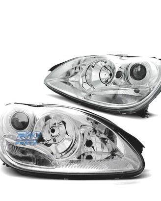 FARI MERCEDES CLASSE S W220 02-05 LENTE CROMATA