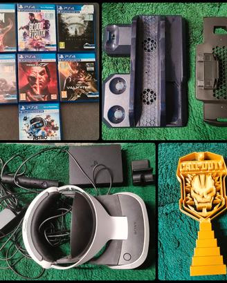 vr PlayStation 4 più giochi e accessori 
