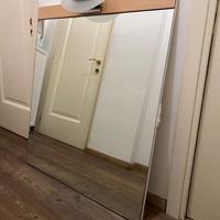 Specchio, specchiera con lampada alogena