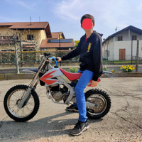 Moto cross 50 cc bambino