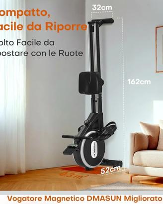 vogatore/remergometro a magnete