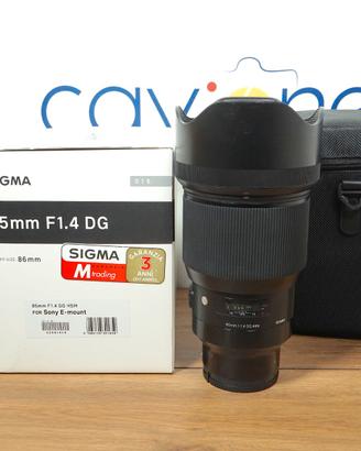 Sigma Art 85mm f/1.4 DG HSM  - Sony E-mount Usato