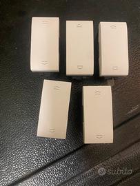 N.5 interruttori BTicino serie living light N4037N