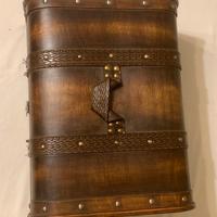 Bauletto in legno beauty case