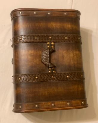 Bauletto in legno beauty case
