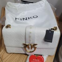 borsa pinko bianca