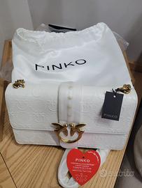 borsa pinko bianca