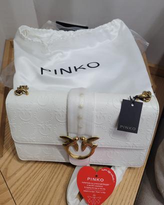 borsa pinko bianca