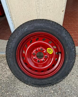 Ruotino pneumatico emergenza misura 135/80 R13