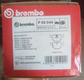 pastiglie BMW serie3, X3,landrover. brembo P06044