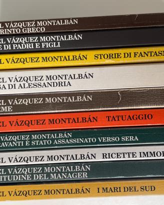 10 romanzi di Manuel Vazquez Montalban