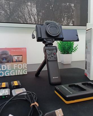Sony ZV-1 Semi-Nuova + Accessori + SD 128GB per 4K