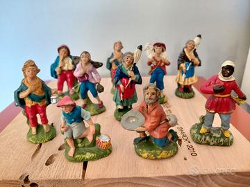statuine presepe vintage 