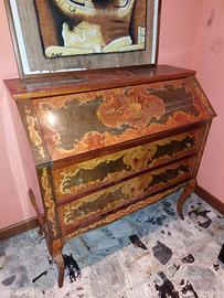 Scrivania Trumeau/ribalta stile luigi XV 900