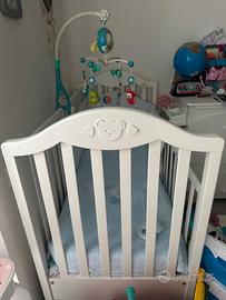 Lettino italbaby con cassetto contenitore sotto