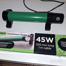 Tubo riscaldante per serra