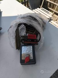 binari, vagoni e alimentatore marklin