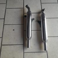 Marmitte originali Triumph Bonneville t100.