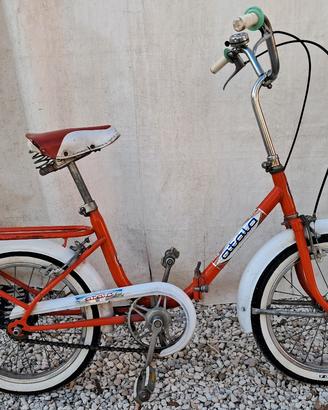 Bici pieghevole d'epoca tipo graziella Atala 16''