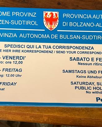 Cassetta Postale dismessa