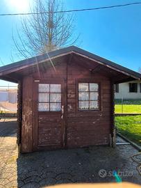 Casetta da giardino in legno