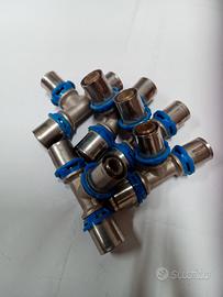 raccordi a tee 20x18x20per tubo multistrato a 