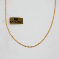 Collana oro giallo18kt750 Cordoncino ritorto E.229